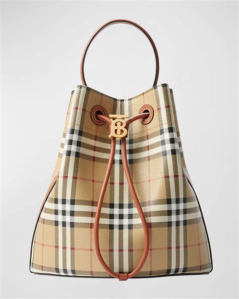 burberry studded bucket bag|burberry drawstring bucket bag.